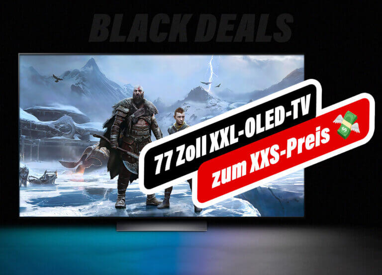 77 Zoll XXL-OLED-Fernseher von LG mit „Sonderausstattung“ zum XXS-Preis (Black Friday)