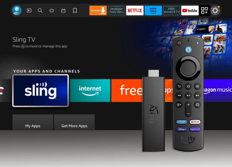 Fire TV: Neues Navigations-Karussell macht Apps leichter erreichbar