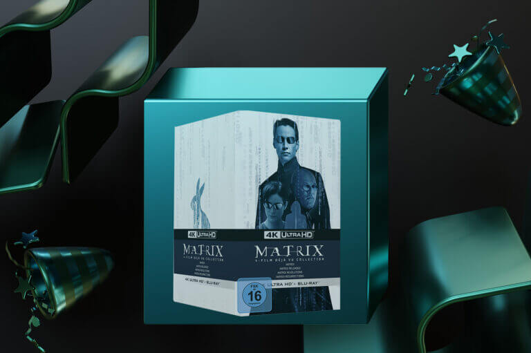 Gewinnspiel: 1x Matrix Deja Vu Collection als 4K UHD Blu-ray Steelbook (limitiert)