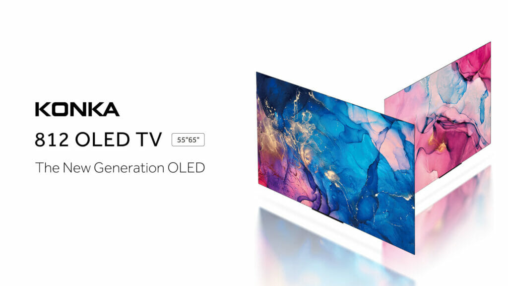 Konka steigt mit seinen OLED-TVs in den europäischen Markt ein.