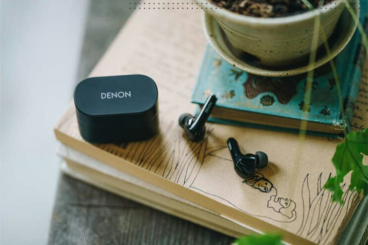 Denon AH-C830WNC Draadloze In-Ear Oordopjes Met Noise Cancelling – Wit – 24 Uur Batterij – Soundmaster Tuning