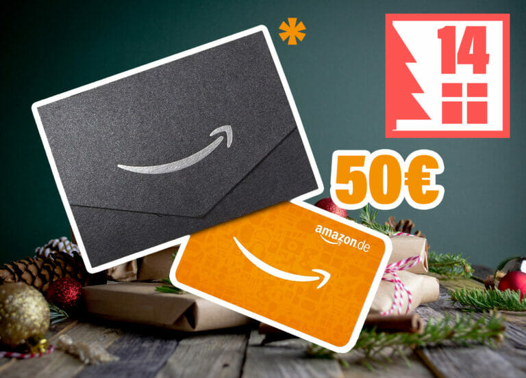 Gewinnspiel: Amazon-Gutschein im Wert von 50 Euro