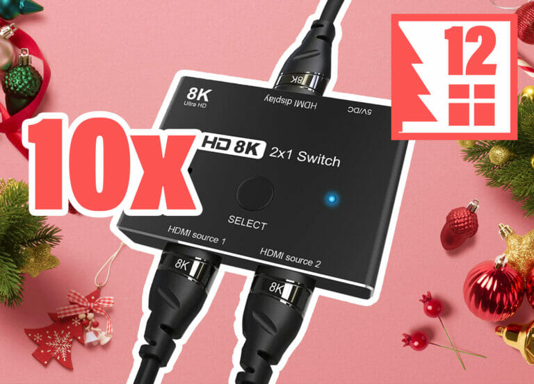 Gewinnspiel: Wir verlosen 10x HDMI 2.1 Switches!