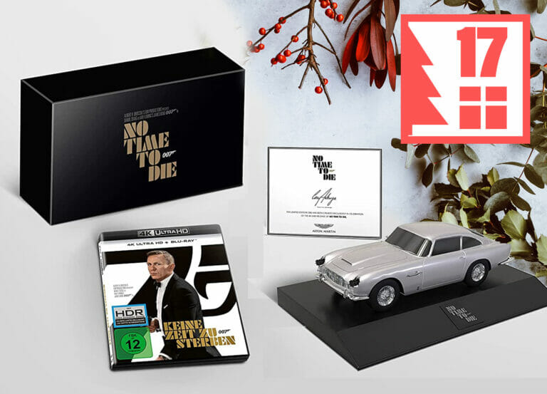 Gewinnspiel: James Bond: Keine Zeit zu Sterben 4K Blu-ray – Aston Martin Sammleredition