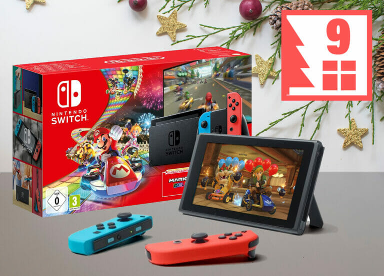 Gewinnspiel: Nintendo Switch Konsole + Mario Kart 8 Deluxe im Bundle!