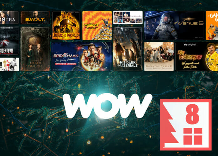 Gewinnspiel: Gutschein für WOW Streaming im Wert von 180 Euro (1 Jahr Filme & Serien)