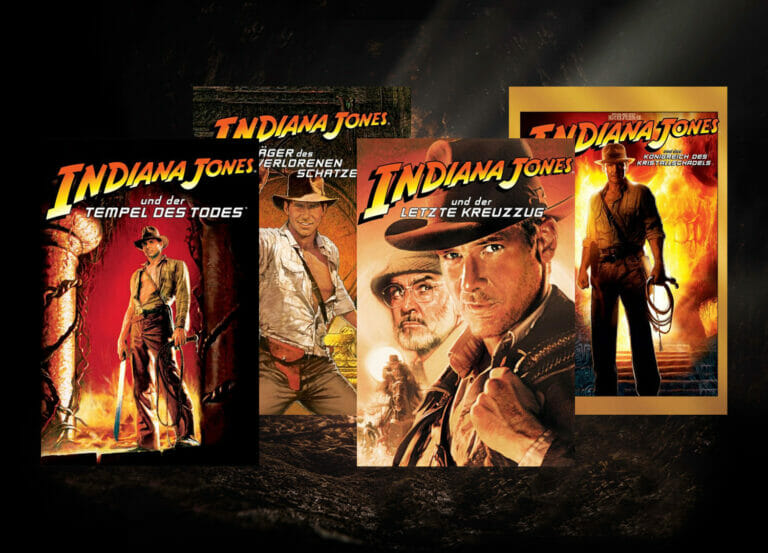 Indiana Jones-Filme jetzt für je nur 5.99 Euro auf iTunes / Apple TV+ kaufen!