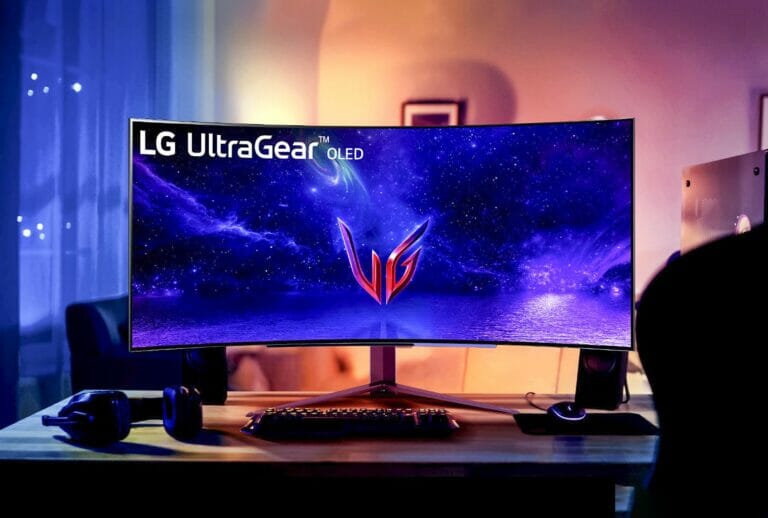 LG kündigt 45 Zoll OLED-Gaming-Monitor im Ultrawide-Format mit DTS:X an (45GR95QE)