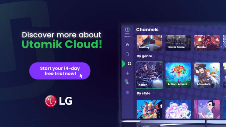 Utomik Cloud: Gaming-Dienst mit Indie-Perlen ab sofort für Smart-TVs von LG