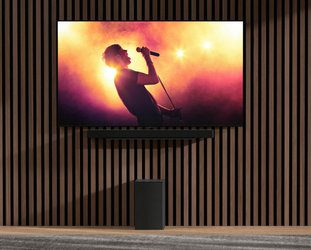 Perfekte Symbiose: Die LG SC9 Soundbar und der LG C3 OLED TV