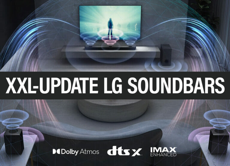 XXL-Update schaltet 4K@120Hz auf LG Soundbars aus 2021/2022 frei!
