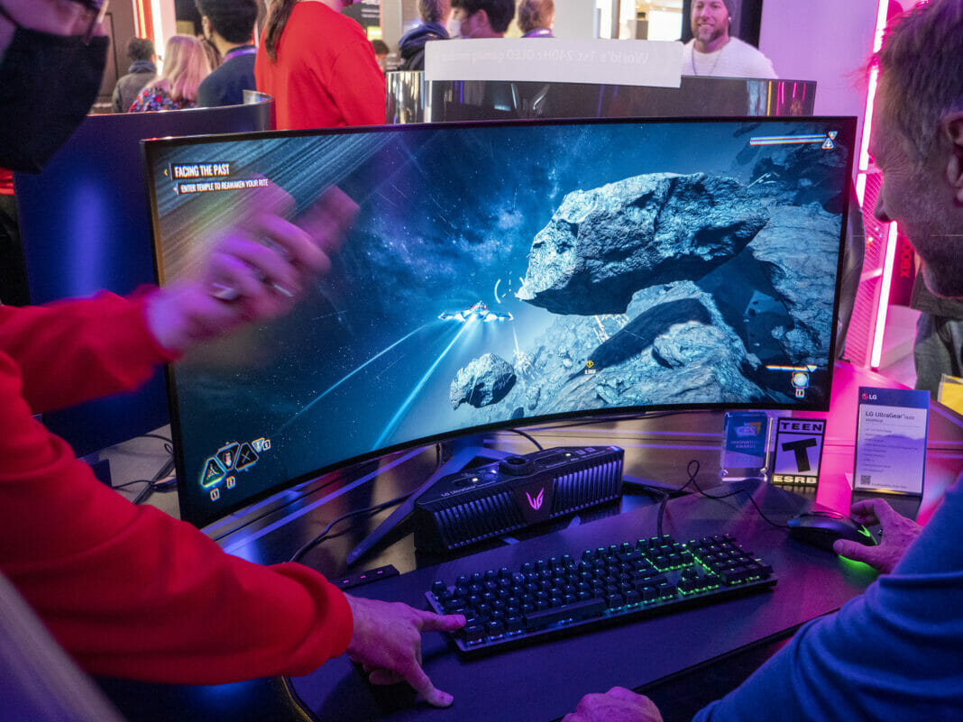 Das Display des 45GR95QE unterst&uuml;tzt 240Hz