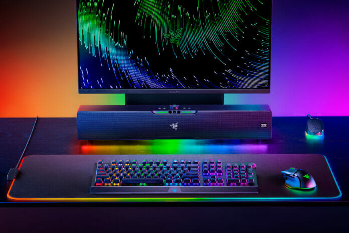 Die Razer Leviathan V2 Pro ist eine Soundbar speziell für Gamer.