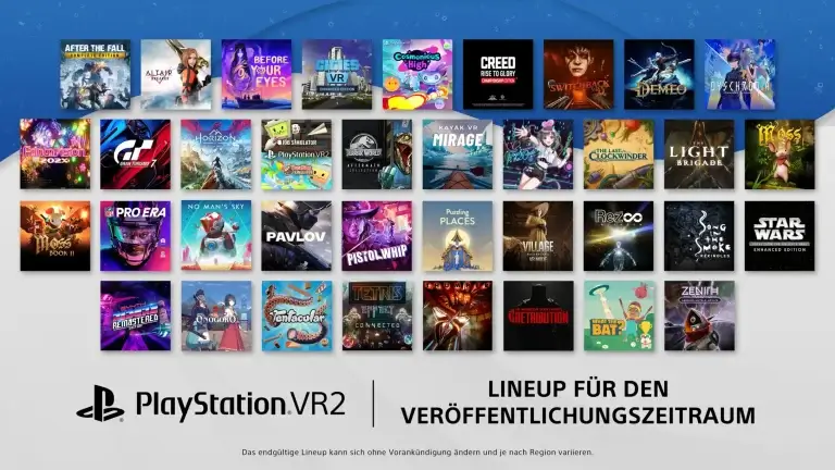 Sony PlayStation VR2: Weitere Launch-Titel bestätigt