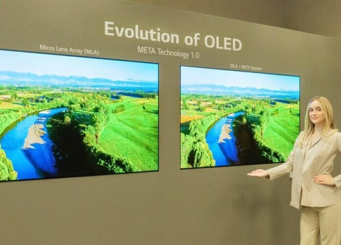 LG Display präsentiert die 3. Generation von OLED-Displays mit MLA und META Booster für bis zu 2.100 nits