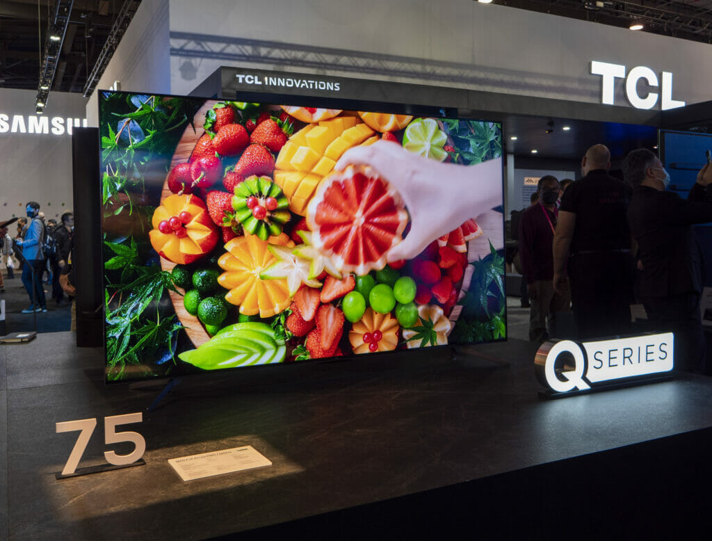 Bereits der TCL Q7G QLED TV liefert umfängliche Gaming-Features inkl. 240Hz-Bildmodus