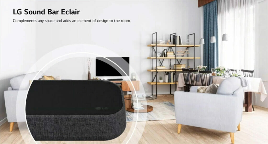 SE6 Eclair (SE6S) Soundbar Materialauswahl