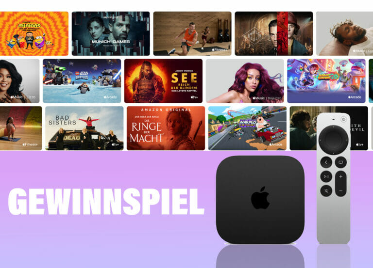 Gewinnspiel: Apple TV 4K (2022) in der 128GB-Version mit WiFi und Ethernet!