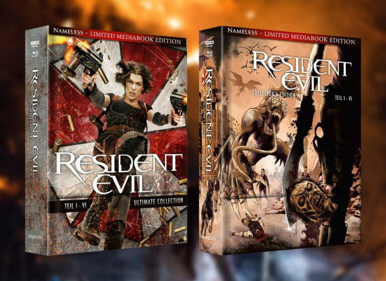 Resident Evil 6-Film-Collection jetzt als limitiertes 4K Blu-ray Mediabook vorbestellbar