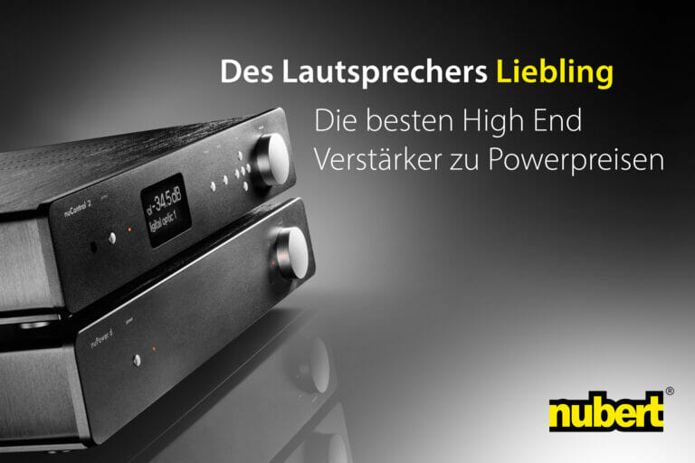 HiFi-Schnäppchen: Nubert bietet Premium-Verstärker zu attraktiven Konditionen