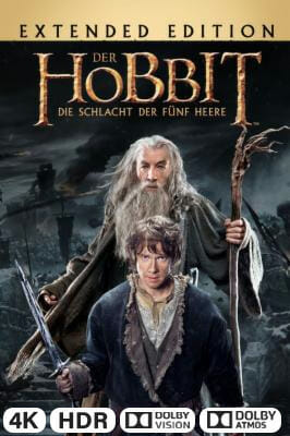 Der Hobbit - Die Schlacht der fünf Heere Extended Cut in 4K Ultra HD auf Apple TV kaufen / leihen