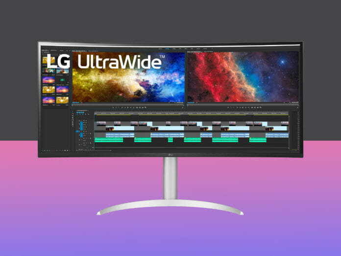 Die neuen LG Arbeits-Monitore der BQ-Serie mit gebogenem 34/38-Zoll-Display