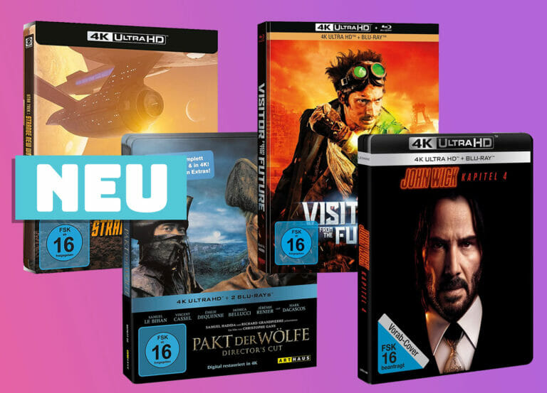 Neue Film-Vorbesteller auf 4K UHD Blu-ray: John Wick: Kapitel 4, Creed 3 uvm.