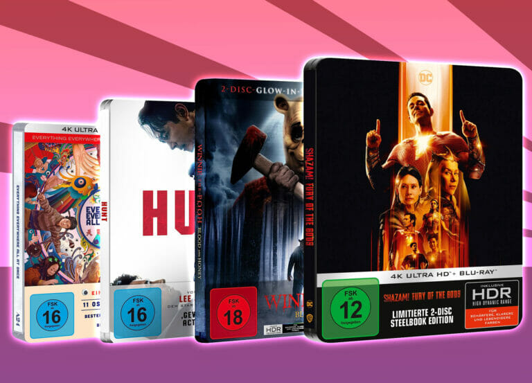 Steelbook-Neuheiten auf 4K UHD Blu-ray: Shazam! 2, Dungeons & Dragons, Transformers Collection uvm.