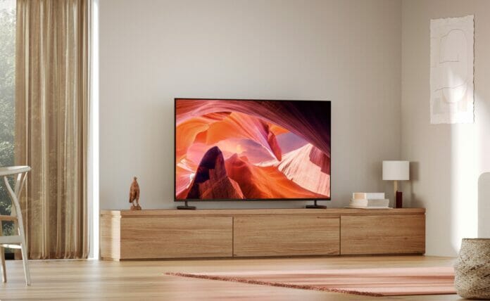 Der Sony Bravia X80L aus dem Jahr 2023 ist im Handel verfügbar.