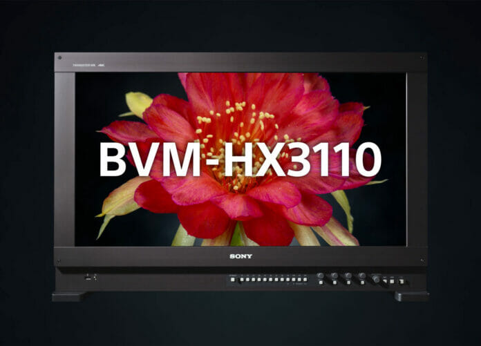 Der Sony BVM-HX3310 4K-HDR-Monitor mit bis zu 4.000 cd/m²
