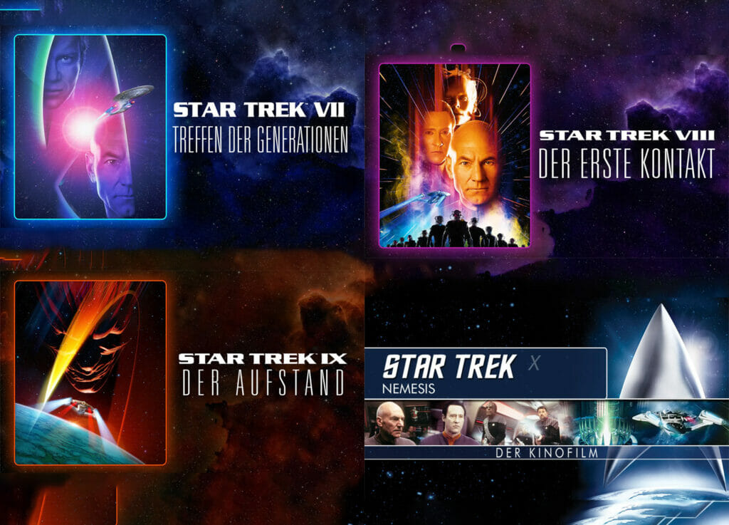 Die Star Trek "The Next Generation"-Filme stehen ab sofort in 4K-Qualität auf Apple TV / iTunes bereit