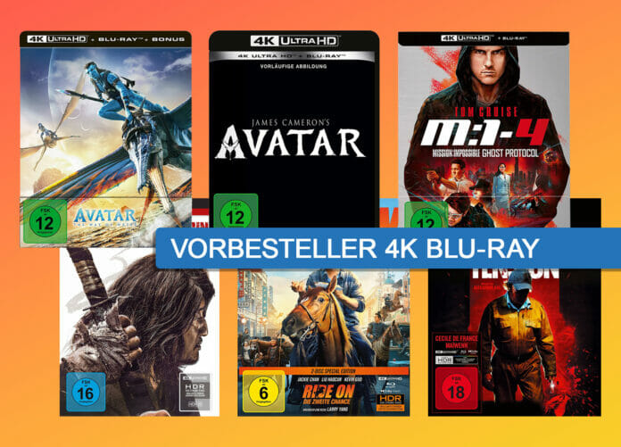 Aktuelle Vorbesteller-Highlights auf 4K UHD Blu-ray