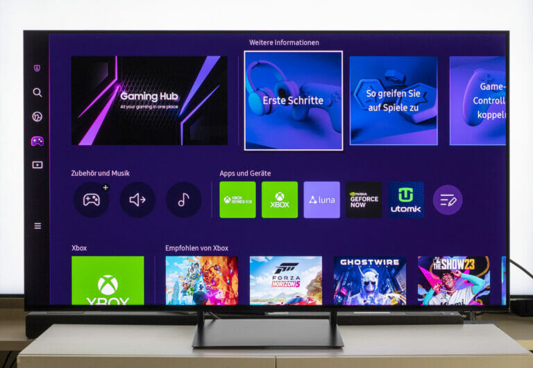 Samsung TVs aus 2020 erhalten Xbox und Geforce Now Cloud-Gaming, neuer Anbieter auf 2022/23-Modellen