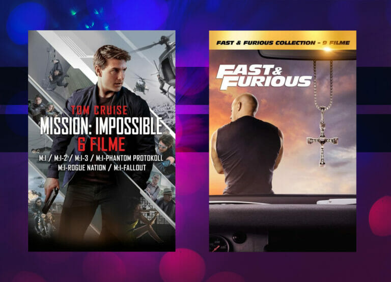 Filmsammlungen zu „Mission Impossible“ und „Fast & Furious“ zum unschlagbaren Preis