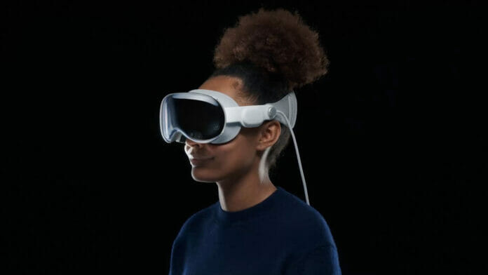 Apple hat sein erstes VR-Headset vorgestellt: Vision Pro.