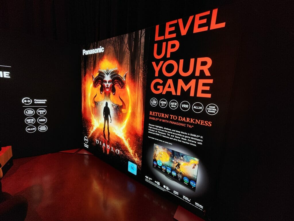 Panasonic hat Gamer als wichtige Zielgruppe erkannt.