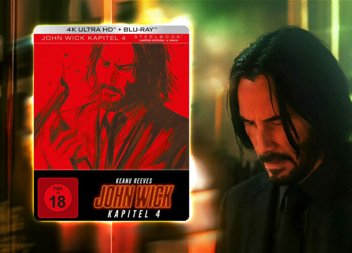 Keanu ballert früher: John Wick: Kapitel 4 auf 4K UHD Blu-ray wird auf den 15. September 2023 vorverlegt