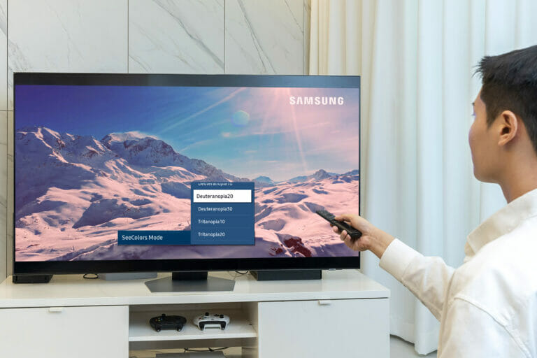 Samsung integriert „SeeColors“-Modus: Verbesserte Seherfahrung für farbenblinde Nutzer