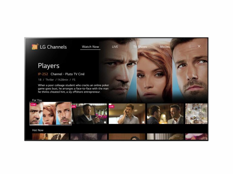LG Channels stocken um neue Sportkanäle auf