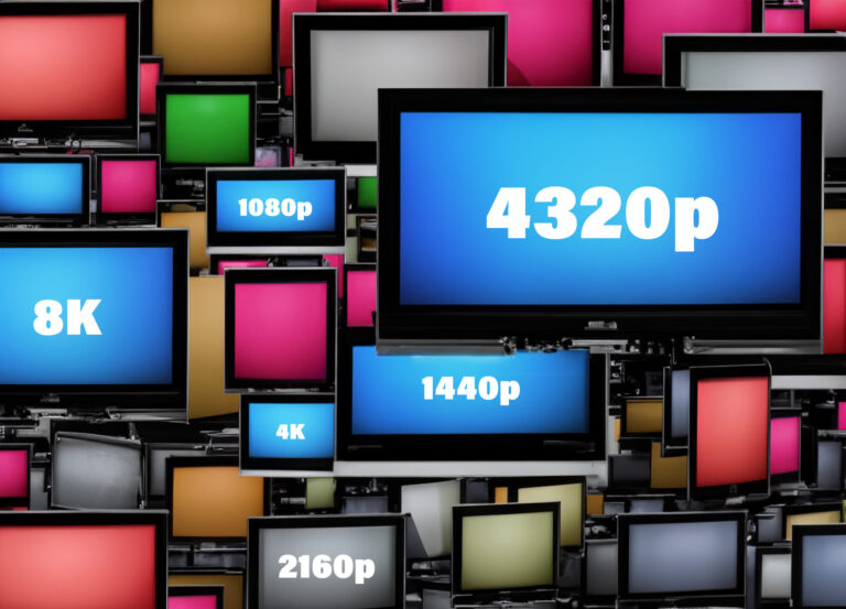 Auflösungen erklärt: Was bedeutet 1080p, 1440p, 2160p und 4320p?