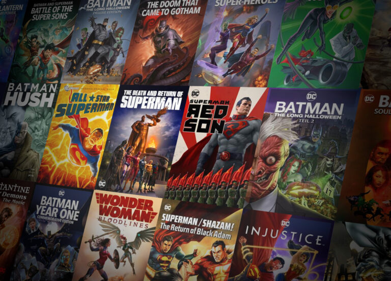 Apple reduziert große Auswahl an DC Comics-Animationsfilmen (Batman, Aquaman, Superman)
