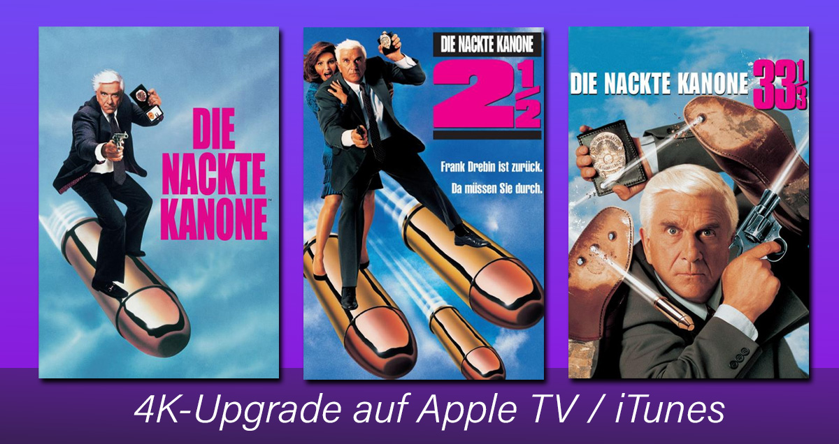 Die Nackte Kanone Trilogie Meilenstein Der Filmkom die Erh lt 4K 