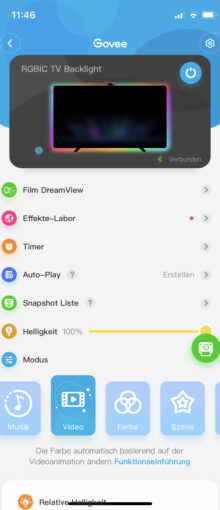 erfolgreiche-installation-steuerung-govee-tv-t2-home-app