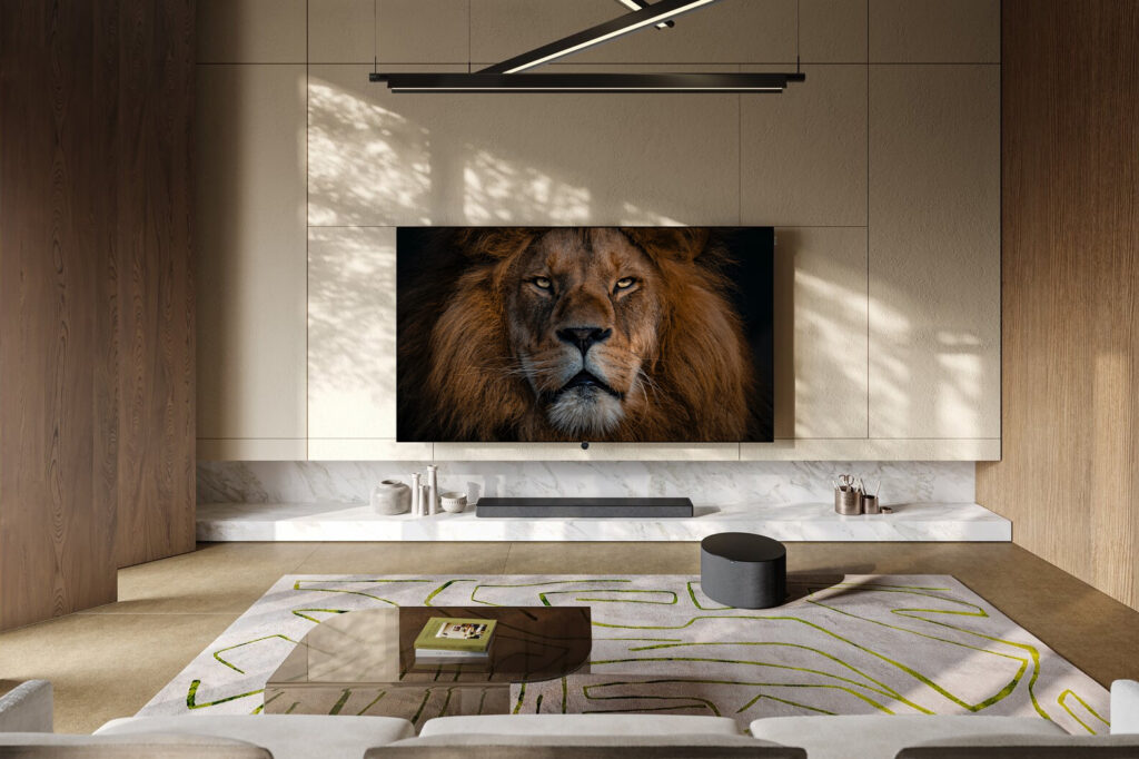 Der neue Loewe bild i.77 dr+ 4K OLED TV mit 77 Zoll