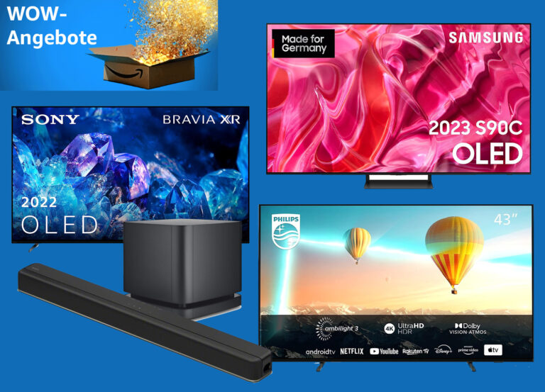 Reduzierte 4K Fernseher und Soundbars von Samsung, Philips, Sony, LG… (Prime Day) (Update)
