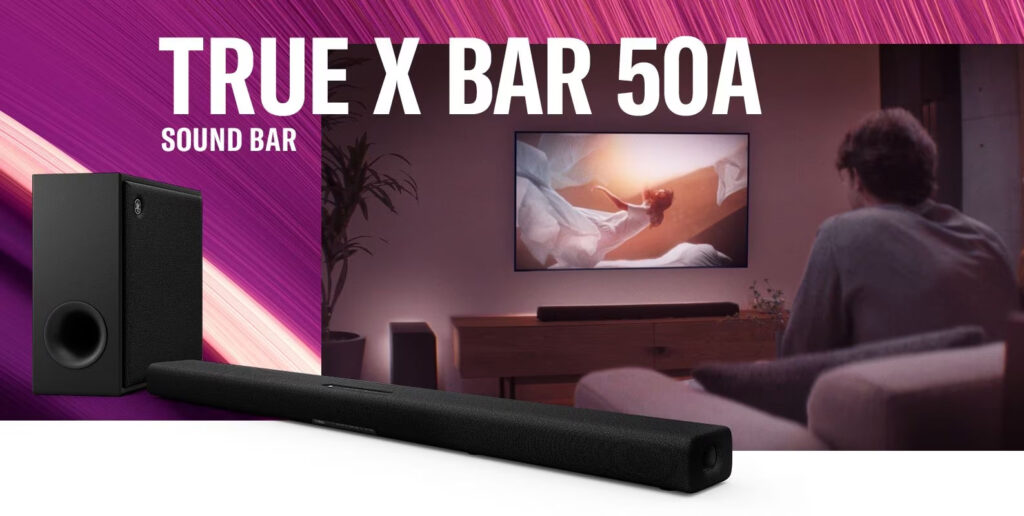 Das 50A-Bundle besteht aus der 40A Soundbar und dem 100A Subwoofer.