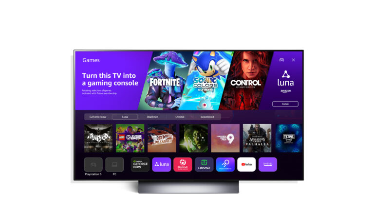 Amazon Luna kommt auf die Smart-TVs von LG