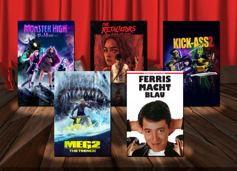 Schönes 4K-Upgrade auf iTunes mit ‚MEG 2‘, ‚Kick-Ass 2‘, ‚Ferris macht blau‘ uvm.