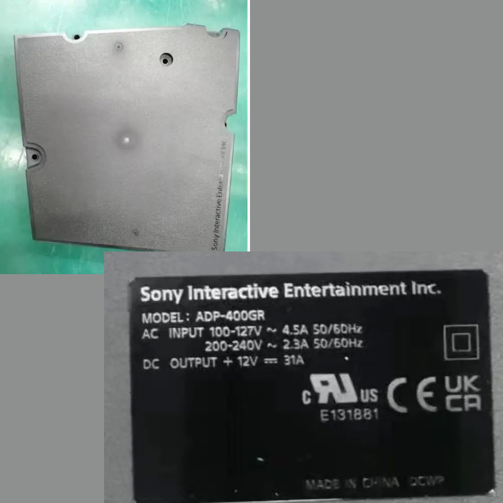 Das angebliche neue Netzteil der PlayStation 5 "Slim"