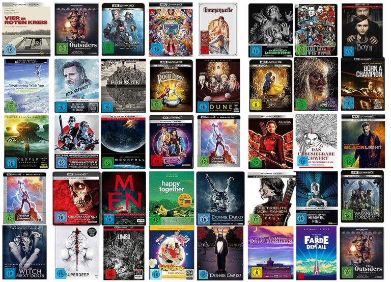 Amazons Medien-Aktion: Reduzierte 4K Blu-rays, Steelbooks, Collectors Editions uvm.